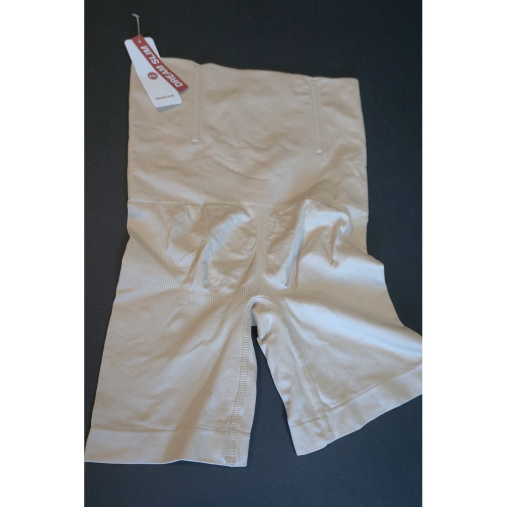 Dream Slim High Waisted Shapewear Shorts Beige Nude XL XXL Tummy Control Shaper